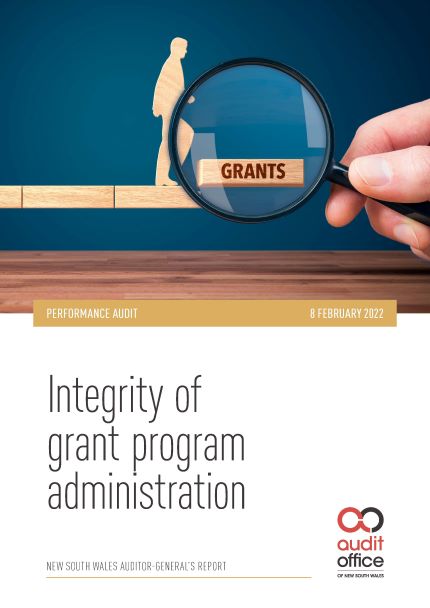Cover Pages from Integrity report